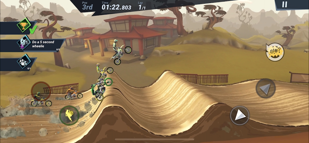 Mad Skills MX 3疯狂技能越野摩托车3安卓版截图3