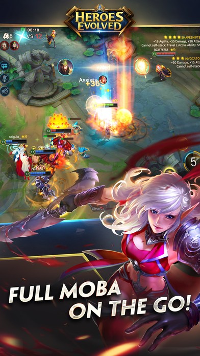 英魂之刃国际服官方版(英魂之刃国际服安装器)Heroes Evolved截图1