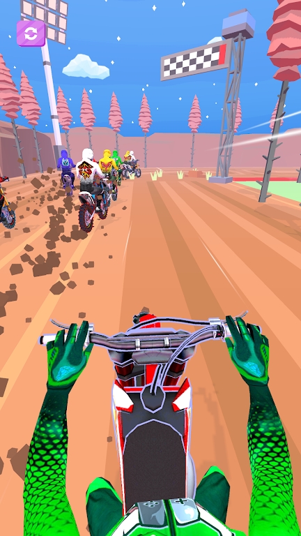 越野摩托车3D官方版Dirt Bikes截图3