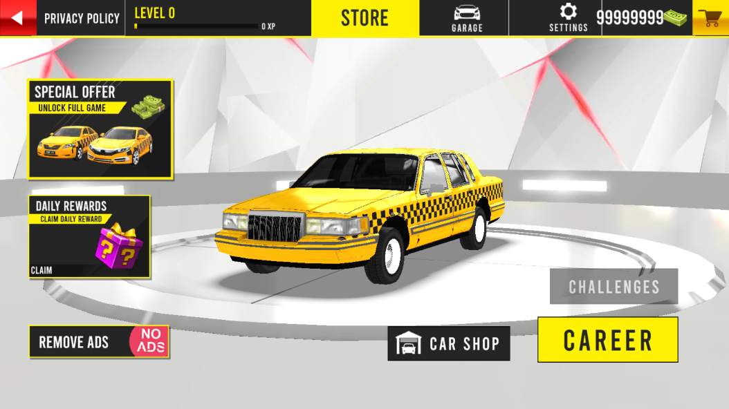 Taxi Simulator出租车模拟器2023破解版无限金币版截图1