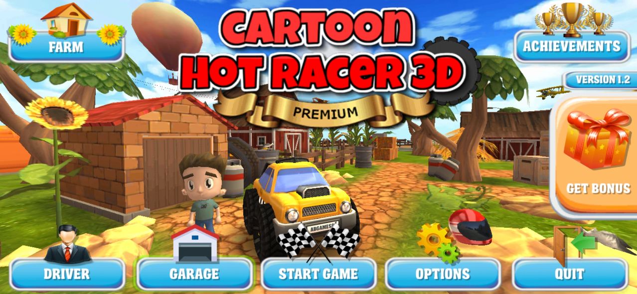 Cartoon Hot Racer 3D Premium卡通热赛车手破解版截图1