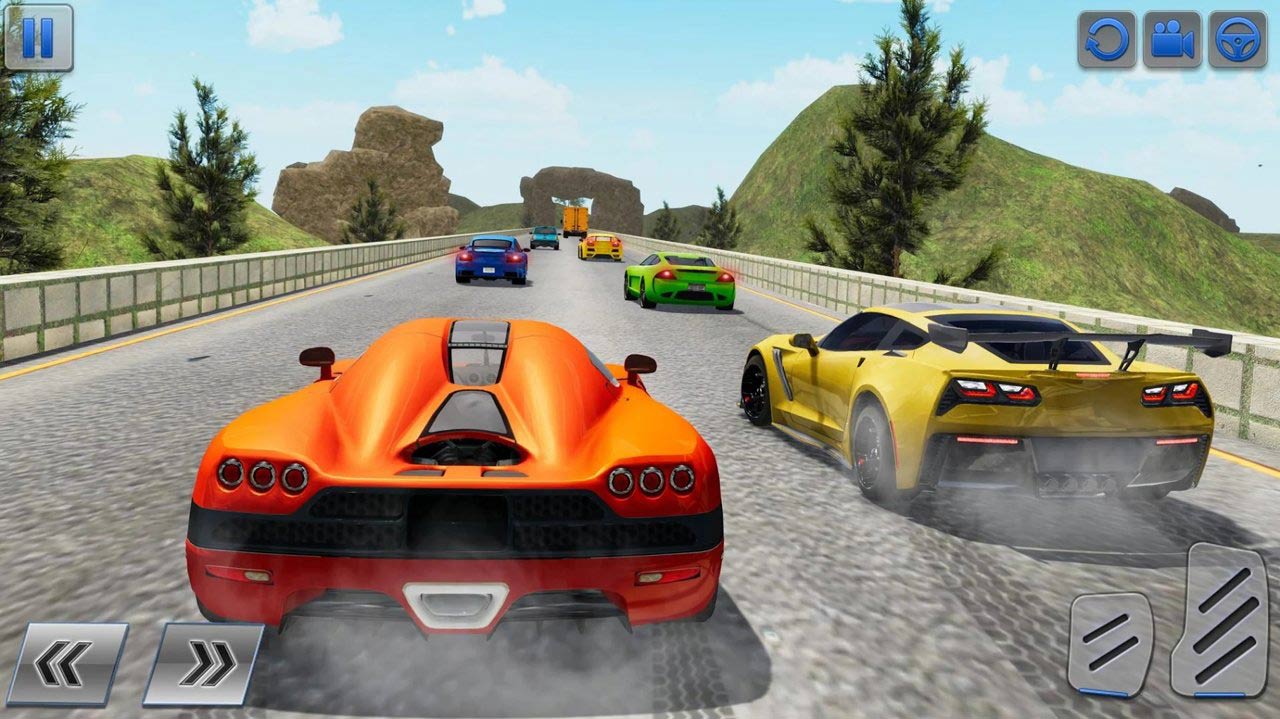 Fast Car Traffic Racing交通赛车大量货币版截图1