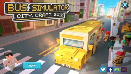 Bus Simulator City Craft客车模拟器解锁所有车辆版截图1